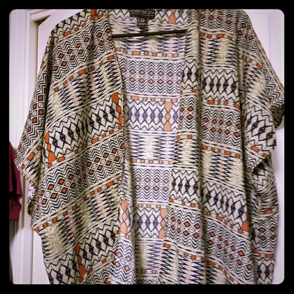 Forever 21 size 2x/3x  Kimono